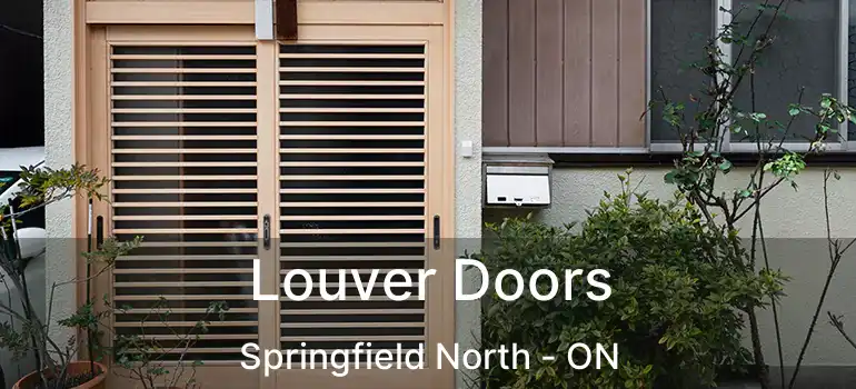  Louver Doors Springfield North - ON
