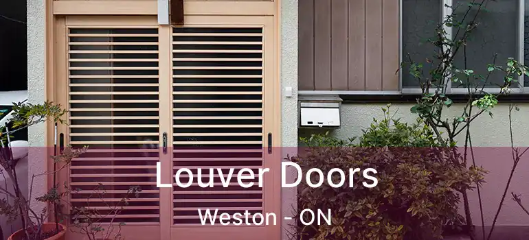  Louver Doors Weston - ON