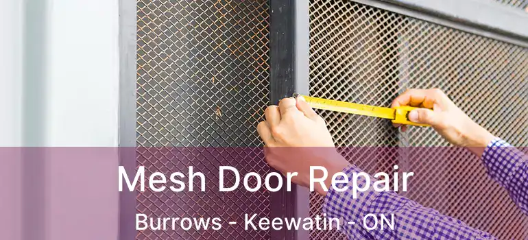  Mesh Door Repair Burrows - Keewatin - ON