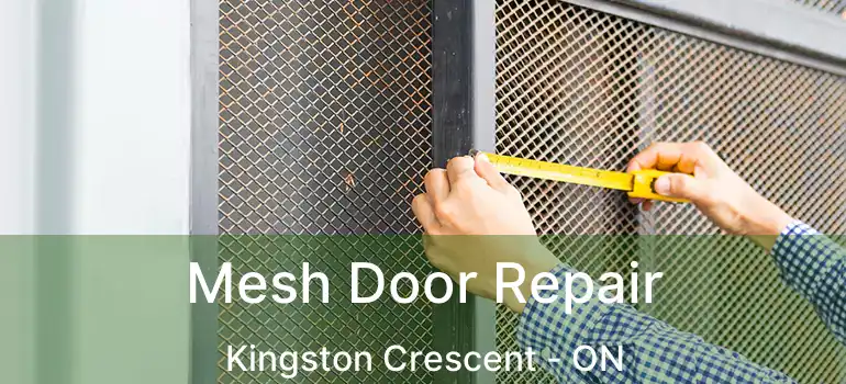 Mesh Door Repair Kingston Crescent - ON