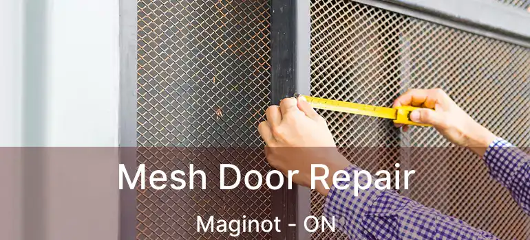  Mesh Door Repair Maginot - ON