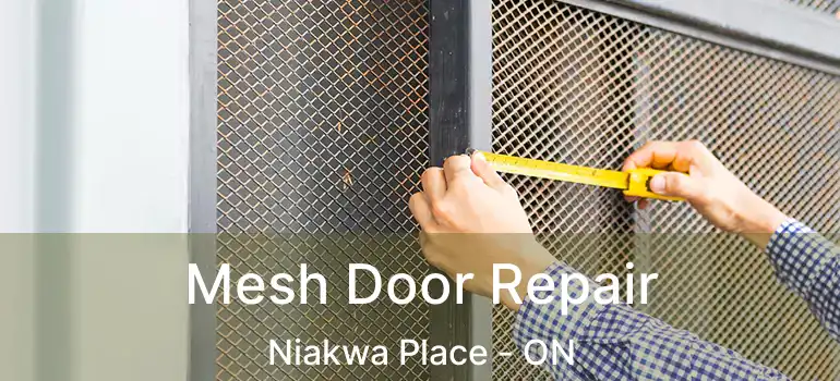  Mesh Door Repair Niakwa Place - ON