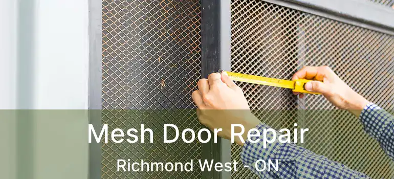  Mesh Door Repair Richmond West - ON