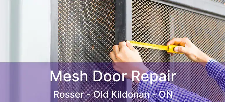  Mesh Door Repair Rosser - Old Kildonan - ON