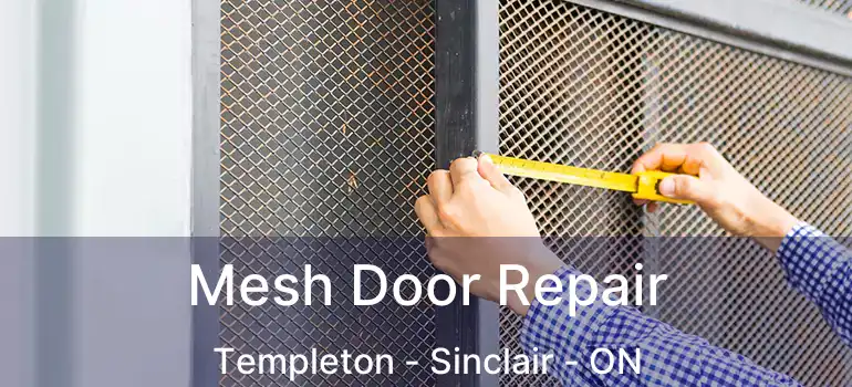  Mesh Door Repair Templeton - Sinclair - ON