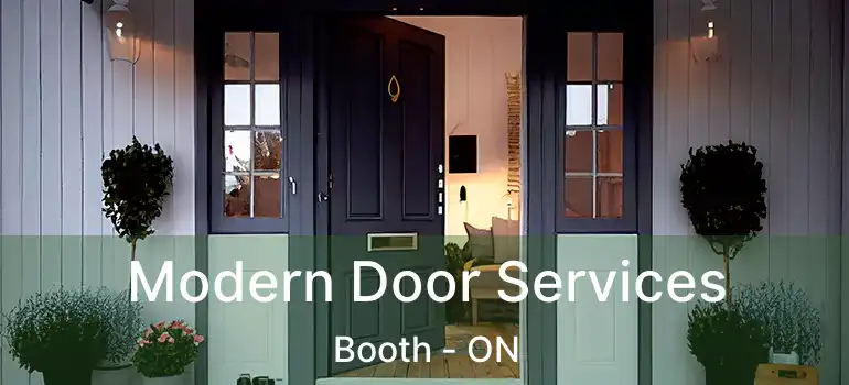  Modern Door Services Booth - ON