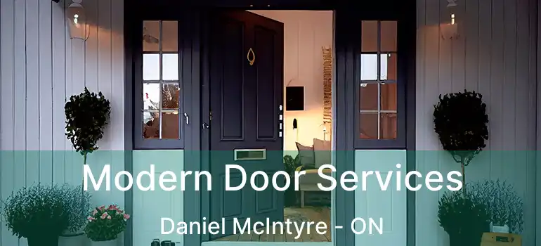  Modern Door Services Daniel McIntyre - ON