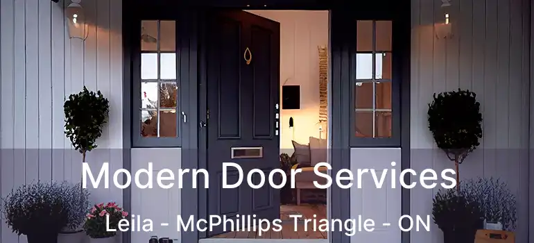  Modern Door Services Leila - McPhillips Triangle - ON