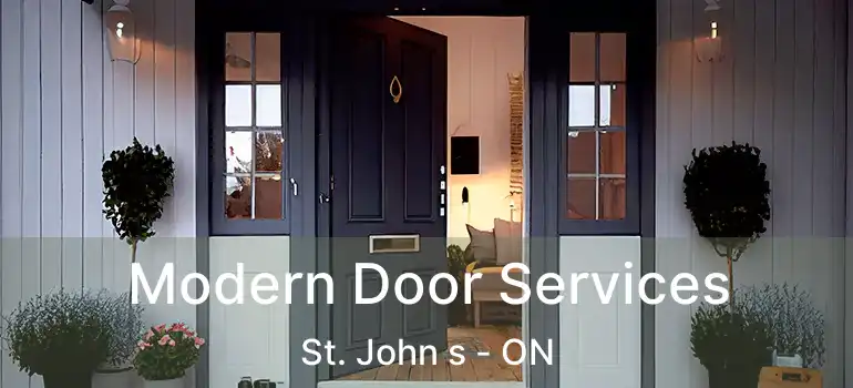  Modern Door Services St. John s - ON