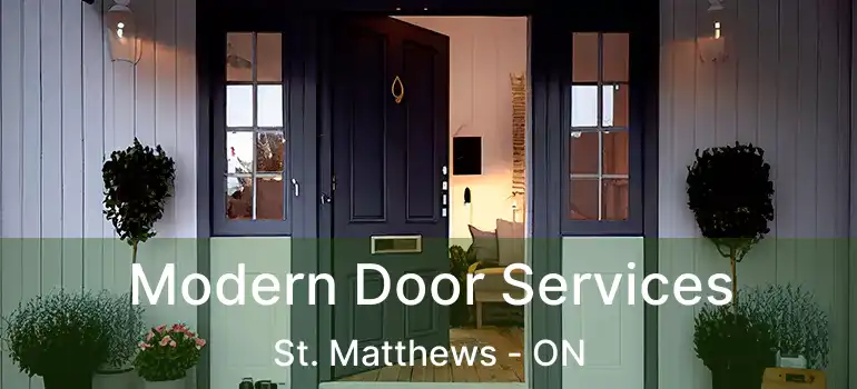  Modern Door Services St. Matthews - ON