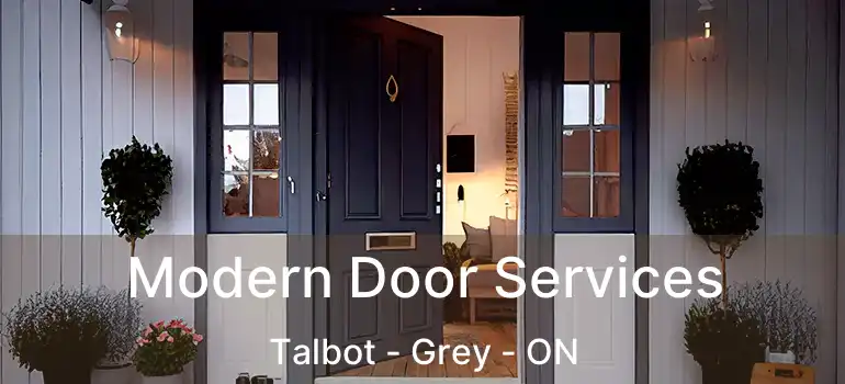  Modern Door Services Talbot - Grey - ON