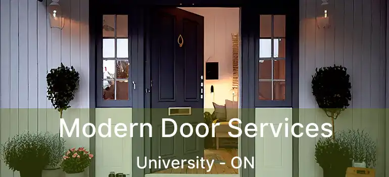  Modern Door Services University - ON