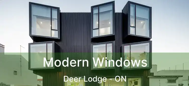  Modern Windows Deer Lodge - ON