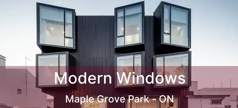  Modern Windows Maple Grove Park - ON