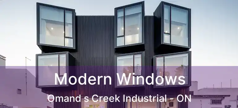  Modern Windows Omand s Creek Industrial - ON