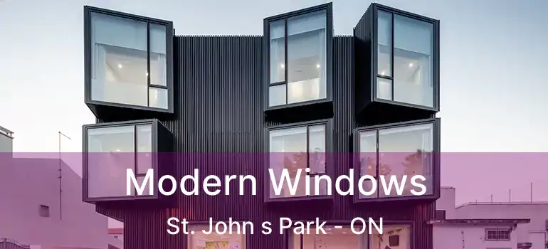 Modern Windows St. John s Park - ON
