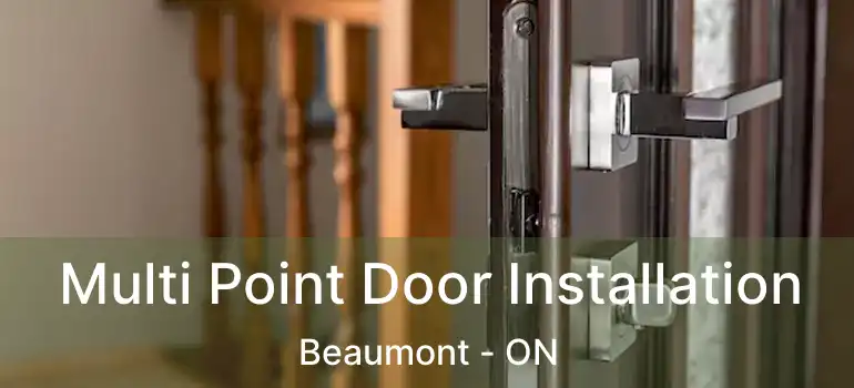  Multi Point Door Installation Beaumont - ON