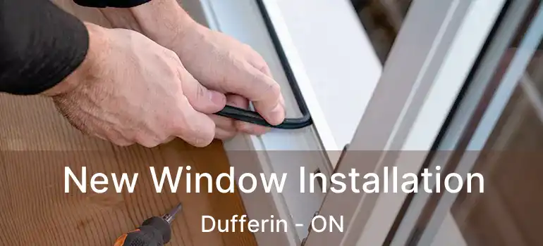  New Window Installation Dufferin - ON