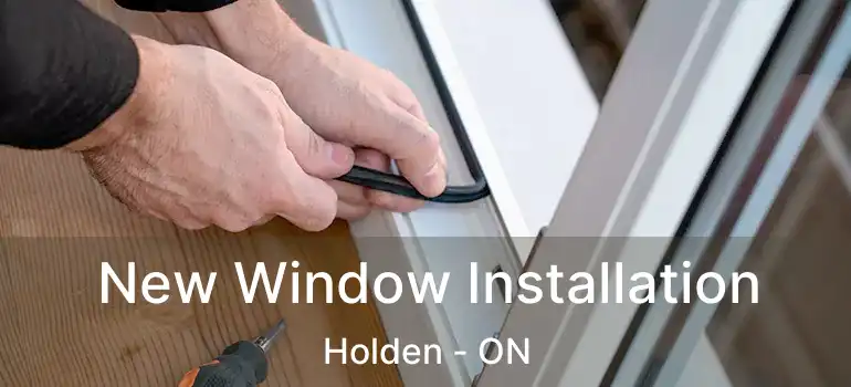  New Window Installation Holden - ON