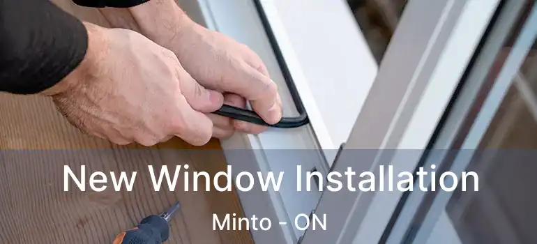  New Window Installation Minto - ON