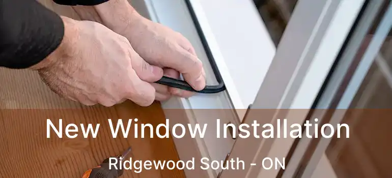  New Window Installation Ridgewood South - ON
