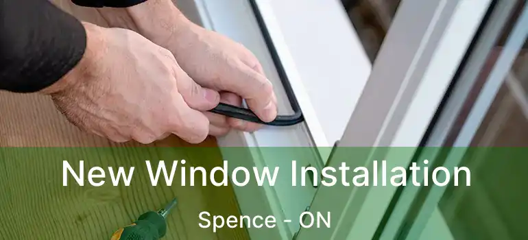 New Window Installation Spence - ON