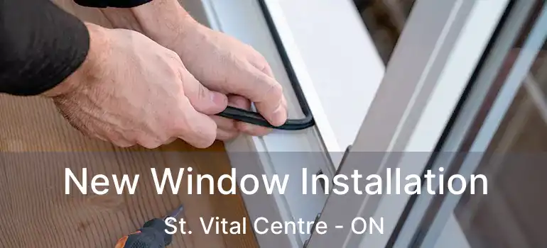  New Window Installation St. Vital Centre - ON