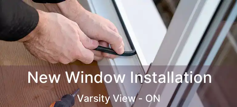  New Window Installation Varsity View - ON