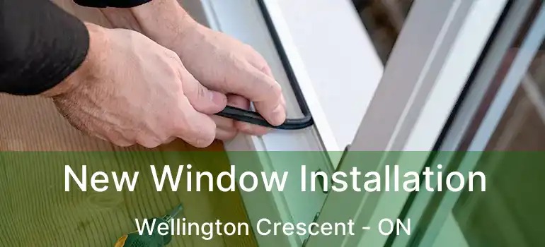  New Window Installation Wellington Crescent - ON