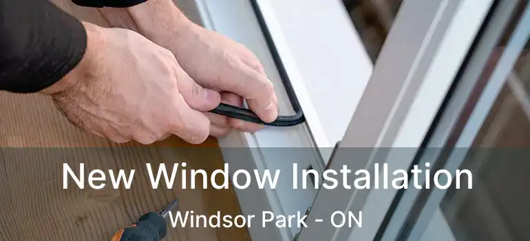  New Window Installation Windsor Park - ON