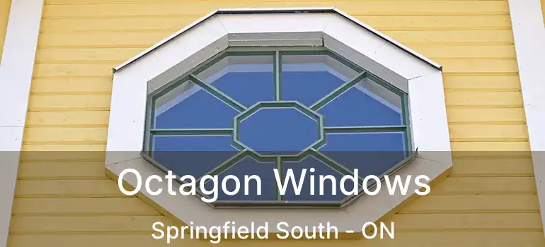  Octagon Windows Springfield South - ON