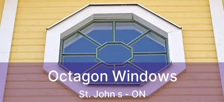 Octagon Windows St. John s - ON
