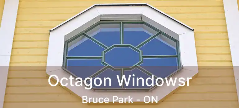  Octagon Windowsr Bruce Park - ON
