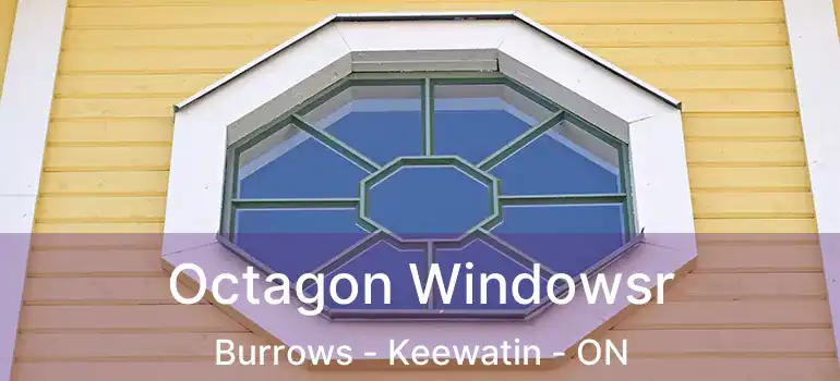  Octagon Windowsr Burrows - Keewatin - ON