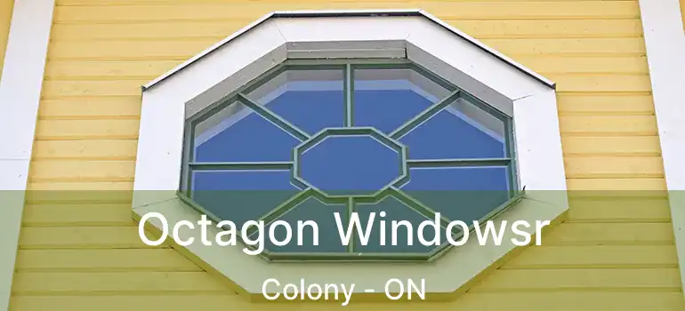  Octagon Windowsr Colony - ON