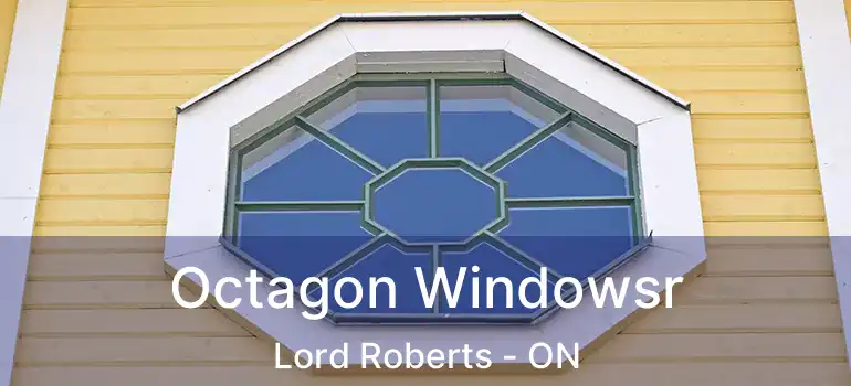  Octagon Windowsr Lord Roberts - ON
