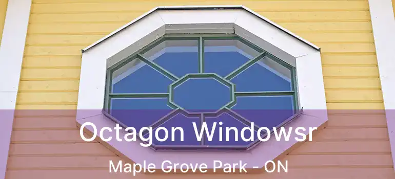  Octagon Windowsr Maple Grove Park - ON