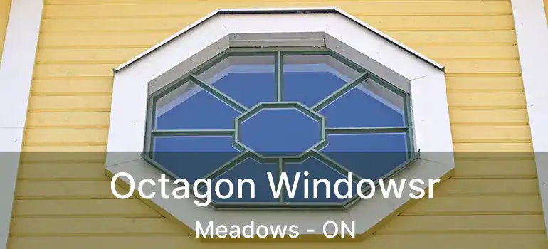  Octagon Windowsr Meadows - ON