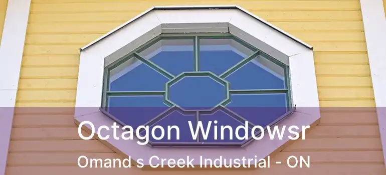  Octagon Windowsr Omand s Creek Industrial - ON