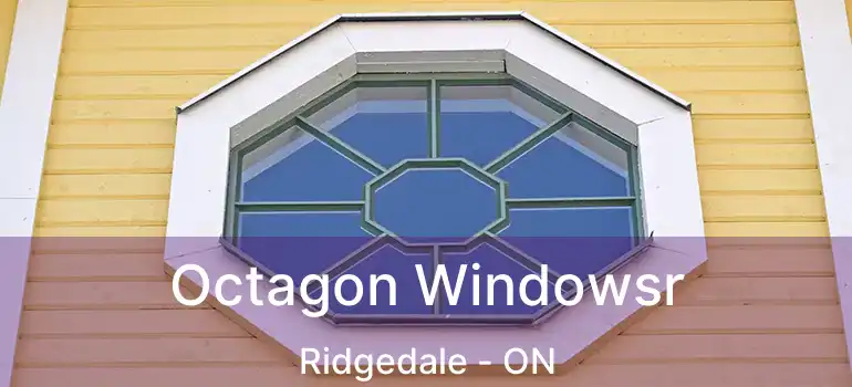  Octagon Windowsr Ridgedale - ON