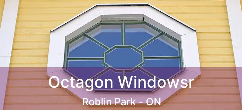  Octagon Windowsr Roblin Park - ON