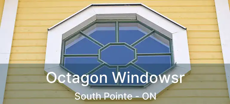  Octagon Windowsr South Pointe - ON
