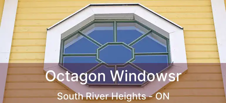  Octagon Windowsr South River Heights - ON