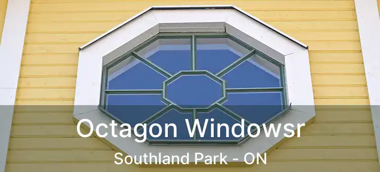  Octagon Windowsr Southland Park - ON