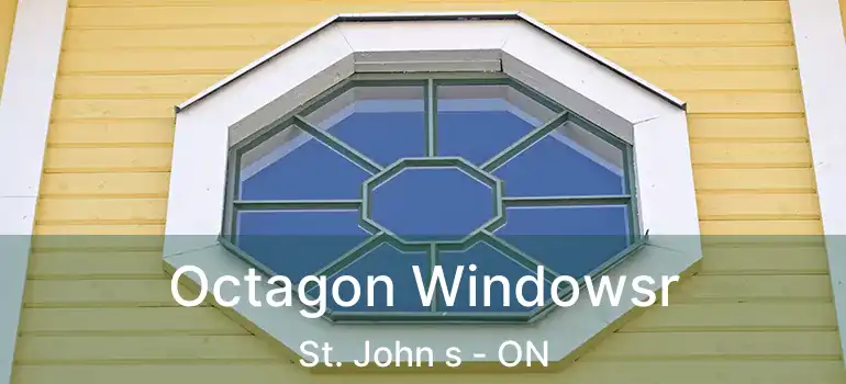  Octagon Windowsr St. John s - ON