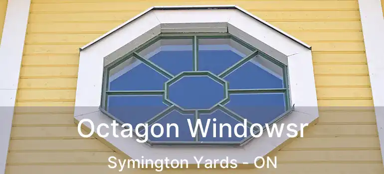  Octagon Windowsr Symington Yards - ON