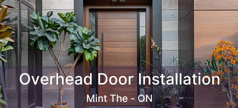  Overhead Door Installation Mint The - ON