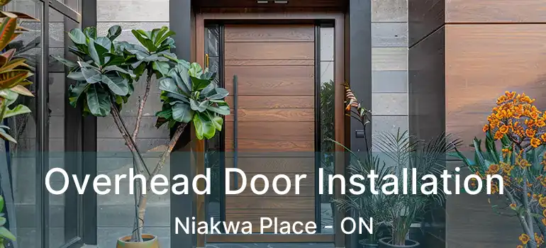  Overhead Door Installation Niakwa Place - ON