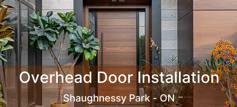  Overhead Door Installation Shaughnessy Park - ON