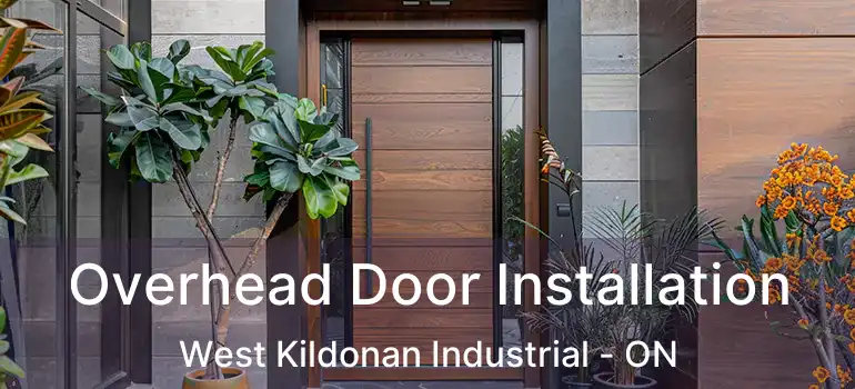  Overhead Door Installation West Kildonan Industrial - ON